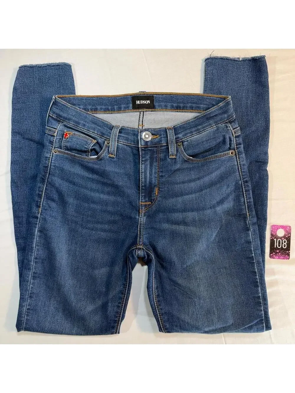 Hudson Natalie Super Skinny Jeans.